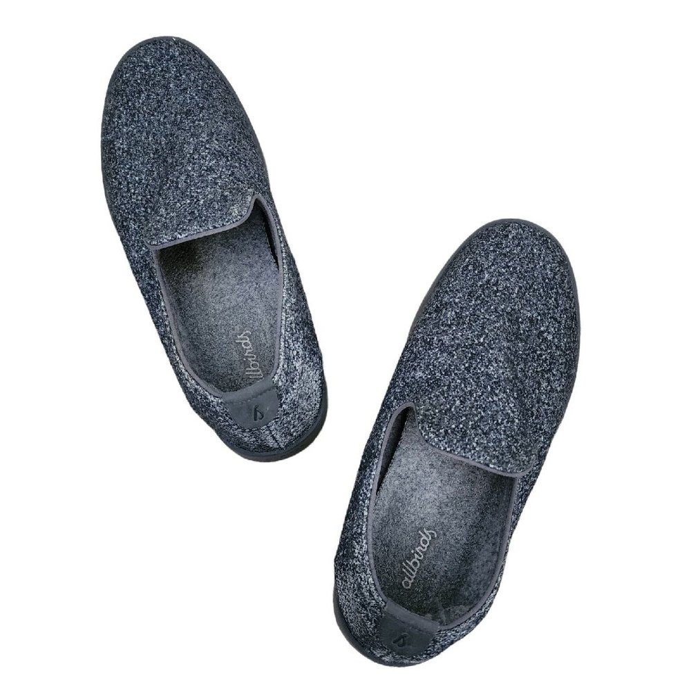 Allbirds Womens Wool Loungers Slip On Sneakers Gray 8
